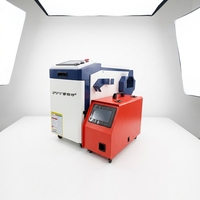 Machine de soudage laser à fibre optique portable à refroidissement par eau PFT-1500W, vitesse de soudage rapide, haute puissance pour l'acier inoxydable