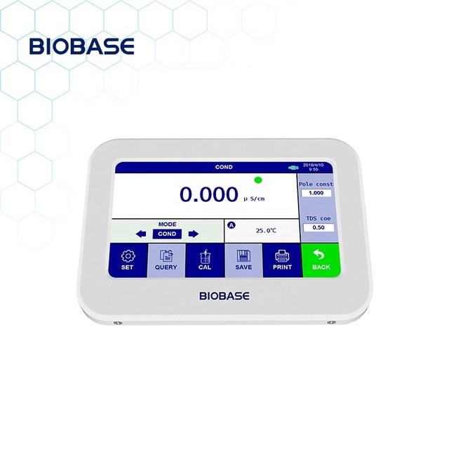 BIOBASE China Cheap Portable Conductivity Meter PH-P702 with 7-inch Touch Screen Laboratory PH Conductivity Analyzer for Lab