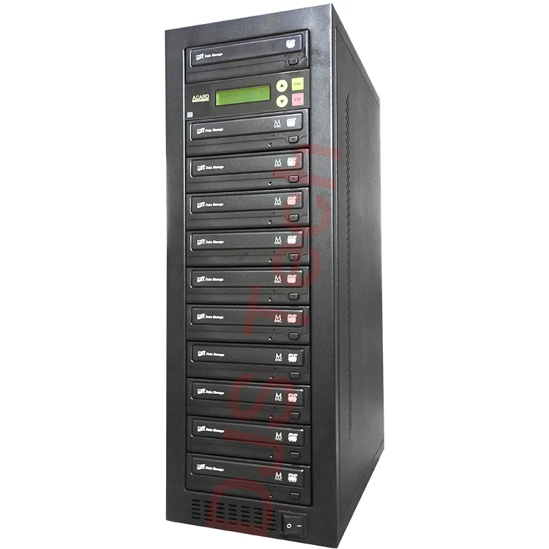 fast Plexcopier machine 1 to 7 DVD/CD Tower Duplicator