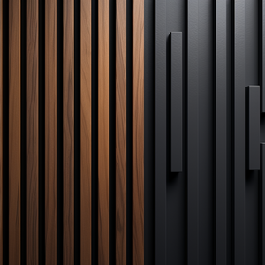 <span class=keywords><strong>Woodupp</strong></span> Akupanel Panneau en bois à lattes Mur 3D Intérieur Hôtel Application Polyester & Panneaux de mousse acoustique - Product Image 1