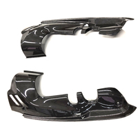 Accessoires de voiture pour F488 Spider, style OEM, panneau intérieur de compartiment moteur arrière en fibre de carbone sèche pour Ferrari 488 Cabriolet