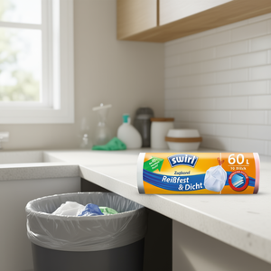 ถุงขยะแบบมีเชือกรูด 60 ลิตร ทนทานต่อการฉีกขาด แพ็ค 10 ใบ - Product Image 2