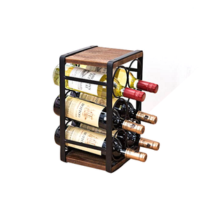 <span class=keywords><strong>Venta</strong></span> al por mayor de <span class=keywords><strong>la</strong></span> fábrica de madera y Metal de <span class=keywords><strong>bodega</strong></span> de vino bastidores - Product Image 5