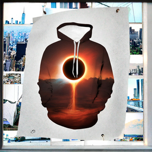 Men's Custom Plus Size Anime <strong>Hoodie</strong> 3d Digital Print Silk <strong>Akatsuki</strong> Cyberpunk Streetwear Sublimation Sweatshirts Comics - Product Image 3