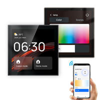 Panneau de commande central multifonctionnel Tuya Smart Home avec écran tactile WiFi Zigbee Bluetooth PST-CCP-TY-EU-LN