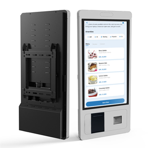Treo Tường Kỹ Thuật Số Biển 10.1 15.6 21.5 23.8 27 32 Inch Thanh Toán Kiosk Tự Dịch Vụ Kiosk Cho Nhà Hàng Thức Ăn Nhanh Đặt Hàng - Product Image 1