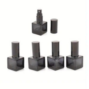 Atomizador de Perfume de Vidrio a Prueba de Luz con Tapa de Rosca de 8 ml, Spray de Niebla Fina, Botella de Muestra de Perfume Recargable - Product Image 1