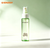 SENZESY Flacon pulvérisateur PET 30 ml pour huiles essentielles et parfums, atomiseur à fine brume, anti-fuite, conteneur de voyage portable
