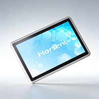 Moniteur tactile industriel OEM ODM 15,6 pouces, écran tactile PCAP monté sur panneau, affichage HMI, cadre en aluminium