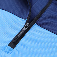 Veste de sport pour homme à manches longues, nouvelle collection automne/hiver, col montant, pour course à pied et randonnée en extérieur, séchage rapide, Spandex/Polyester 220g, vêtements de loisirs