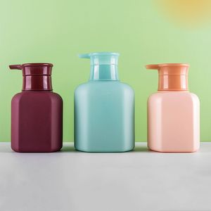 Envase Vacío de 300ml 500ml con Acabado Mate, Botella Cuadrada para Protector Solar, Crema, Champú, Loción Corporal para Bebés, con Pulverizador y Bomba, Color <span class=keywords><strong>Verde</strong></span> <span class=keywords><strong>Menta</strong></span> - Product Image 6