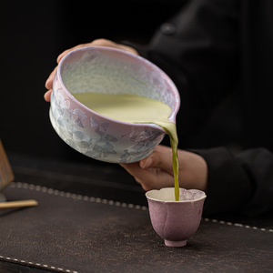 Tazón <span class=keywords><strong>de</strong></span> Matcha <span class=keywords><strong>de</strong></span> Cristal Ecológico Estilo Dinastía Song, Flor <span class=keywords><strong>de</strong></span> Hielo, Estilo Chino, Herramienta Creativa para Preparar Matcha, Juego <span class=keywords><strong>de</strong></span> Matcha <span class=keywords><strong>de</strong></span> Cerámica y Porcelana - Product Image 2