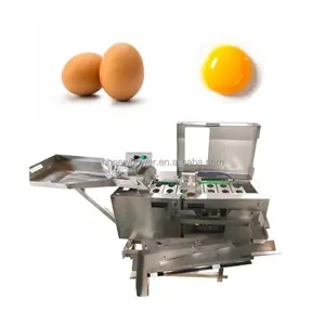 Fully automatic Egg White Yolk Separate Cracker Shell Crush Crack Breaker Separator and Break Machine for Egg