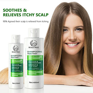 Champú Clínico para la Caspa con <span class=keywords><strong>Sulfuro</strong></span> <span class=keywords><strong>de</strong></span> Selenio y Piritionato <span class=keywords><strong>de</strong></span> <span class=keywords><strong>Zinc</strong></span> - Tratamiento Antifúngico para el Cuero Cabelludo Seco y con Picazón, Alivio Intenso - Product Image 2