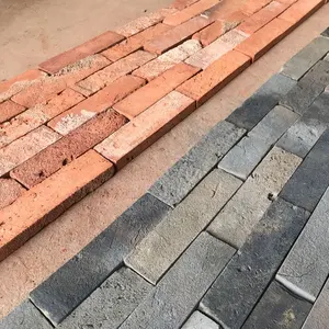 old red clay bricks for interior wall and floor