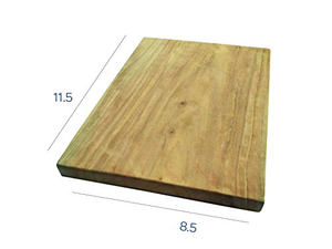Tabla de Cortar Rectangular de Madera de Alcanfor para Sushi y Frutas, Antiséptica, para Picar y Servir - Product Image 3