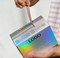 Boîte rigide recyclable en gros avec languette d'ouverture facile pour la présentation de bijoux, de chewing-gum et d'aliments pour bébés en vente au détail