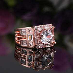 Anello dal Design a Fascia Larga, Anello Classico da Dito per Uomini e Donne - Product Image 4