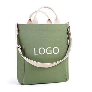 Vente <span class=keywords><strong>en</strong></span> <span class=keywords><strong>gros</strong></span> de tissu de toile de coton biologique portable vierge sac fourre-tout d'épicerie pour femmes avec impression personnalisée - Product Image 2