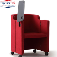 Tissu moderne Loisirs Flexible Pliable Haute Qualité Auditorium École Conférence Imax Cinéma Chaise Église Home Cinéma Chaise
