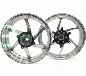 Roues de moto CNC en aluminium pour YAMAHA XMAX300 - 15*3.5J Avant & 14*4.0J Arrière, montage direct - Product Image 2