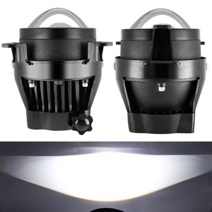 Feux antibrouillard blancs super lumineux, nouveaux phares antibrouillard Bi-LED personnalisés pour voiture, lentille de projecteur LED de 3 pouces pour accessoires intérieurs de voiture - Product Image 5
