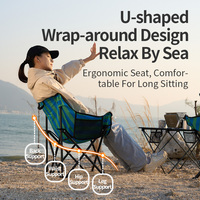 Chaise de camping pliante pour le jardin, la plage, les événements, les cafés, les fêtes en plein air, la détente et les loisirs en extérieur