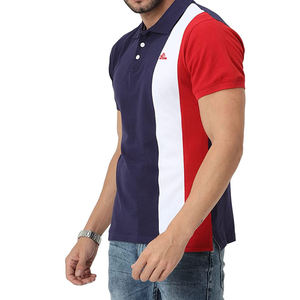 Polo de manga corta con cuello vuelto para hombre con su logotipo Polo profesional de secado rápido y cómodo para hombre - Product Image 3