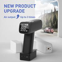 Pompe à air portable intelligente haute puissance 12V 100W sans fil pour voiture avec indicateur de puissance pour cylindres gonflables, véhicules électriques et usage domestique