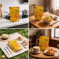 Bolsa de Mylar para Granola Bites, Impresión en Huecograbado, Logotipo Personalizado, Bolsa con Base para Empacar Bocadillos de Avena, Miel y Nueces