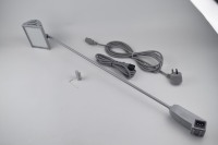 Lampe publicitaire pour affichage de bannière, lampe de stand d'exposition en aluminium à LED, support de toile de fond, température de couleur 3000-5700K