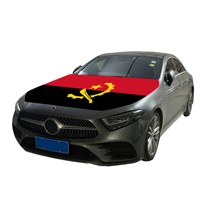 Vente en gros Angola 120x150C Housses de capot de voiture Housse de capot moteur durable et résistante à l'usure en impression numérique en soie de polyester