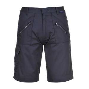 PORTWEST - S889NARXXL Action navy blue <b>shorts</b> - EAN 5036108134595 WORK <b>TROUSERS</b> WORK <b>SHORTS</b> - Product Image 1