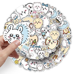 50pcs sortie d'usine mignon <span class=keywords><strong>Manga</strong></span> Anime Kawaii autocollant Pack souhaite moi Mell dessin animé Chiikawa autocollant - Product Image 6
