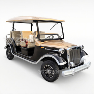 New High Quality Low-Priced Legal-to-Drive Retro Electric Classic Sightseeing Cars Brand New 11/14 Seats 30Km/h Max Speed - Product Image 5