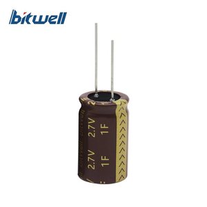 Bitwell BWM loạt chất lượng tốt <span class=keywords><strong>2.7V</strong></span> <span class=keywords><strong>1F</strong></span> loại hình trụ <span class=keywords><strong>supercapacitor</strong></span> cho xe DVD Navigation - Product Image 3