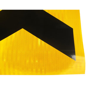 แผ่นสะท้อนแสงเกรดเพชร ความเข้มแสงสูง ไวนิลสะท้อนแสงแบบปริซึม แผ่นสะท้อนแสงรูปลูกศรสำหรับป้ายจราจร - Product Image 4