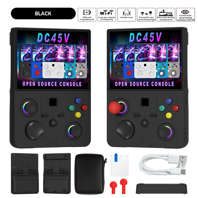 High Quality DC45V Handheld Game Console 4.5 Inch Screen 64GB Handheld Game Player Retro Video Game Console
