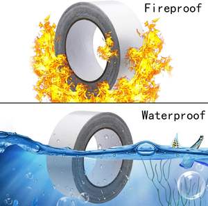 Vente chaude résistance aux hautes températures barrière électrique renforcée <span class=keywords><strong>ruban</strong></span> de papier d'aluminium noir argenté pour conduits d'<span class=keywords><strong>échappement</strong></span> de ventilation de sécheuse - Product Image 4