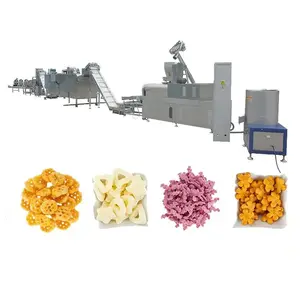 puff snacks lebensmittelherstellungsmaschinen mais puff snack extruder snack lebensmittelproduktionslinie