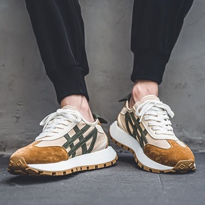 Chaussures de sport décontractées polyvalentes de style nouveau pour hommes, semelle épaisse, légères, antidérapantes, respirantes et tendance. - Product Image 5
