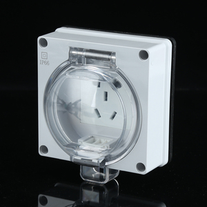 IP66 chuyển đổi tường ngoài trời giấu ổ cắm năm lỗ ổ cắm ổ cắm ổ cắm không thấm nước - Product Image 6