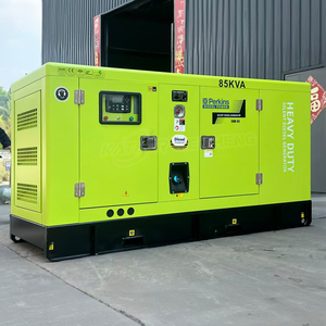 Générateur silencieux refroidi par eau de 50/60/80/100 kW avec alternateur 100 % cuivre 480 V Super Type Mcd215ps - Product Image 1