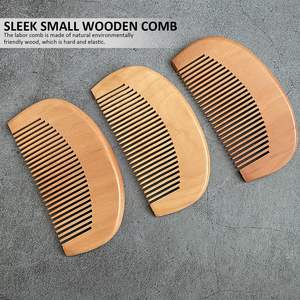 Peine de Bambú Ecológico, Natural y Verde, de Diseño Confortable y Varios Estilos, para Uso Doméstico - Product Image 3