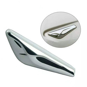 Moldura Decorativa para Guardabarros Delantero de BMW X3 X4 F25, 51117338569 51117338570, Cromada, ABS, Lado Izquierdo y Derecho, para Mejora o Reequipamiento - Product Image 1
