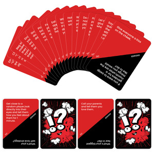 Sự Thật Hoặc Dám Thẻ Trò Chơi 50-Pack Dành Cho Người Lớn Đảng Tàu Phá Băng Thẻ Bảng Chủ Đề Trò Chơi Cho Nhóm Số Lượng Lớn Bán Buôn - Product Image 3
