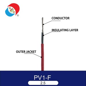 800V 1000V xlpe cách điện cáp điện Rắn Đồng pin cáp cho xe ô tô năng lượng mặt trời hệ thống 1.5mm-10mm dây điện cáp PVC - Product Image 2
