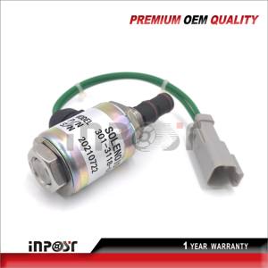 198-4607 301-3118-00 24V שסתום סולנואיד לקטרפילר מנוע חלקי 301311800 - Product Image 3