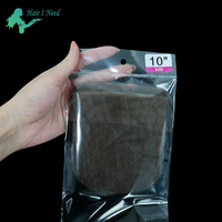 Sacs d'Emballage en Plastique pour Extensions Capillaires, Sacs Auto-Scellants Transparents Adhésifs pour Mèches de Cheveux