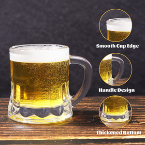Ensemble de verres à liqueur de Noël/Nouvel An Tasse à liqueur de 2 oz et matériau en mélamine de tireur de saké de 60 ml avec poignées - Product Image 6